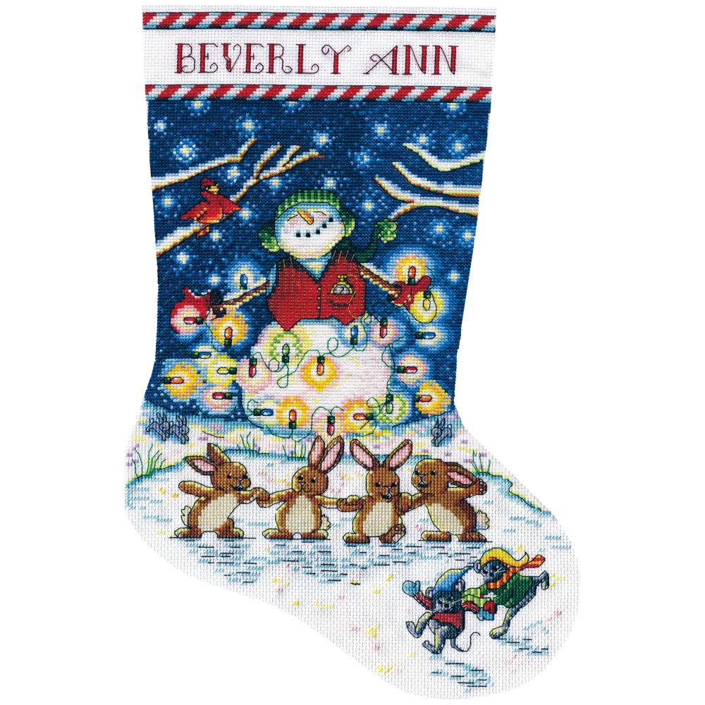 Light The Night Counted Cross Stitch Stocking Kit
